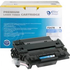 Elite Image Remanufactured Toner Cartridge - Alternative for HP 55A (CE255A) - Laser - 6000 Pages - Black - 1 Each