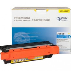 Elite Image Remanufactured Toner Cartridge - Alternative for HP 504A (CE252A) - Laser - 7000 Pages - Yellow - 1 Each