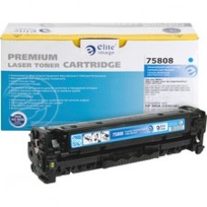 Elite Image Remanufactured Toner Cartridge - Alternative for HP 305A (CE411A) - Laser - 2600 Pages - Cyan - 1 Each