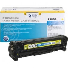 Elite Image Remanufactured Toner Cartridge - Alternative for HP 305A (CE412A) - Laser - 2600 Pages - Yellow - 1 Each