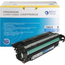Elite Image Remanufactured Toner Cartridge - Alternative for HP 507A (CE400A) - Laser - 5500 Pages - Black - 1 Each