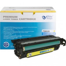 Elite Image Remanufactured Toner Cartridge - Alternative for HP 507A (CE402A) - Laser - 6000 Pages - Yellow - 1 Each