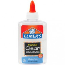 Elmer's Washable Clear School Glue - 5 oz - 1 Each - Clear