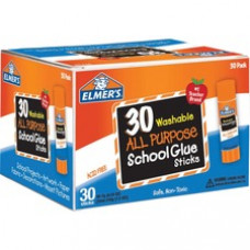 Elmer's All-Purpose Glue Stick 30 Count Class Pack - 0.24 oz - 30 / Pack - Clear