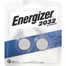 Energizer 2032 Lithium Coin Battery, 2 Pack - For Multipurpose - 3 V DC - Lithium (Li) - 2 / Pack