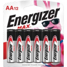 Energizer MAX AA Alkaline Batteries - For Digital Camera, Toy - AA - 24 / Carton