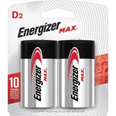 Energizer Max Alkaline D Batteries - For Multipurpose - D - Alkaline - 24 / Carton