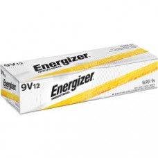 Energizer Industrial Alkaline 9V Battery - For Multipurpose - 9V - 9 V DC - Alkaline - 72 / Carton