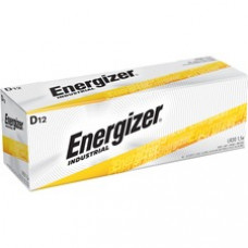 Energizer Industrial Alkaline D Batteries - For Multipurpose - D - Alkaline - 72 / Carton