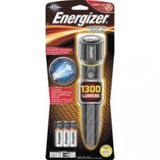 Energizer Vision HD Extra Performance Metal Flashlight with Digital Focus - AA - Metal - Chrome