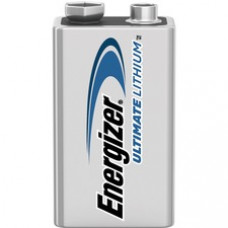 Energizer Ultimate Lithium 9V Battery - For Smoke Detector, Toy - 9V - 9 V DC - 12 / Carton