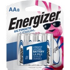 Energizer Ultimate Lithium AA Batteries, 8 Pack - Lithium (Li)