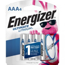 Energizer Ultimate Lithium Battery - For General Purpose - AAA - 1250 mAh - 1.5 V DC