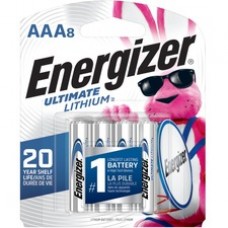 Energizer Ultimate Lithium AAA Batteries, 8 Pack - For Camera - AAA - Lithium (Li) - 8 / Pack