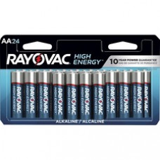 Rayovac Alkaline AA Batteries - For Multipurpose - AA - 24 / Pack
