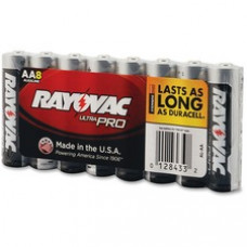 Rayovac Ultra Pro Alkaline AA Batteries - AA - 1.5 V DC - 96 / Carton