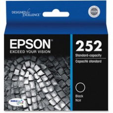 Epson DURABrite Ultra T252120 Ink Cartridge - Black - Inkjet - Standard Yield - 350 Pages - 1 Each