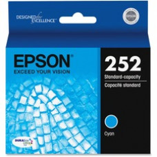 Epson DURABrite Ultra T252220 Ink Cartridge - Cyan - Inkjet - Standard Yield - 300 Pages - 1 Each