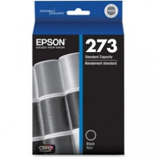 Epson Claria 273 Ink Cartridge - Black - Inkjet - Standard Yield - 1 Each