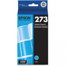 Epson Claria 273 Ink Cartridge - Cyan - Inkjet - Standard Yield - 1 Each