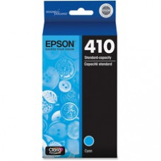 Epson Claria 410 Ink Cartridge - Cyan - Inkjet - 300 Pages - 1 Each