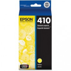 Epson Claria 410 Ink Cartridge - Yellow - Inkjet - Standard Yield - 300 Pages - 1 Each