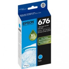 Epson DURABrite Ultra 676 Ink Cartridge - Cyan - Inkjet - 1200 Pages - 1 Each