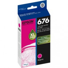 Epson DURABrite Ultra 676XL Ink Cartridge - Magenta - Inkjet - 1200 Pages - 1 Each