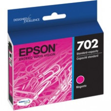 Epson DURABrite Ultra T702 Ink Cartridge - Magenta - Inkjet - Standard Yield - 300 Pages