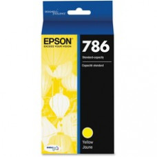 Epson DURABrite Ultra 786 Ink Cartridge - Yellow - Inkjet - 1 Each