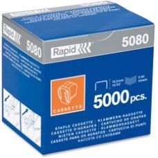 Rapid 5080e Staple Cartridge - Holds 90 Sheet(s) - Silver - 5000 / Box
