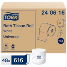Tork Universal Bath Tissue Roll - 2 Ply - 3.75