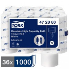 TORK Advanced Coreless High Capacity Bath Tissue - 2 Ply4