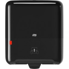 Tork Matic Hand Towel Roll Dispenser Black H1 - Tork Matic Hand Towel Roll Dispenser, Black, Elevation, H1, One-at-a-Time dispensing with Refill Level Indicator - 5510282