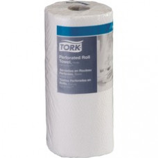 Tork Handi-Size Perforated Roll Towel Roll White - Tork Handi-Size Perforated Roll Towel White, Certified Compostable, 30 x 120 Towels, HB9201