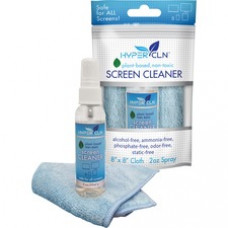 Falcon HyperClean Plant-based Screen Cleaner Kit - For Multipurpose - 2 fl oz - Anti-static, Non-toxic, Non-alcohol, Ammonia-free, Phosphate-free, Scratch-freeSpray Bottle - 1 / Kit
