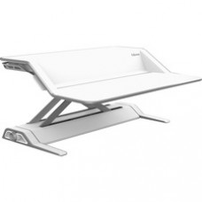 Lotus™ Sit-Stand Workstation - White - 35 lb Load Capacity - 1 x Shelf(ves) - 5.5