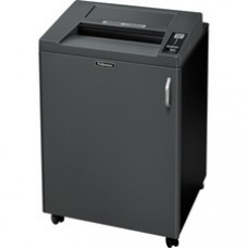 Fellowes Fortishred™ 3850C TAA Compliant Cross-Cut Shredder - Continuous Shredder - Cross Cut - 24 Per Pass - for shredding Staples, Credit Card, CD, DVD, Paper Clip, Junk Mail, Paper - 0.156