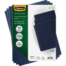 Fellowes Expressions™ Linen Presentation Covers - Oversize Navy 200 pack - 11.3