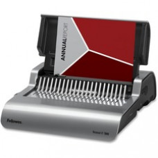 Fellowes Quasar™ E 500 Electric Comb Binding Machine w/ Starter Kit - CombBind - 500 Sheet(s) Bind - 25 Punch - 5.1