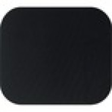 Fellowes Mouse Pad - Black - 8" x 9" x 0.2" Dimension - Black - Polyester - Scratch Resistant