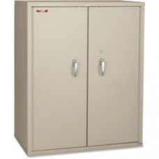 FireKing Storage Cabinet - 2 x Shelf(ves) - Fire Resistant - Platinum