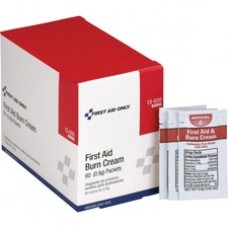 First Aid Only Burn Cream Packets - For Burn, Cut, Scrape - 0.03 oz - 60 / Box