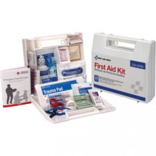 First Aid Only 25 Person Bulk First Aid Kit - 107 x Piece(s) For 25 x Individual(s) - 2.5" Height x 8.4" Width x 9" Depth - Plastic Case - 1 Each