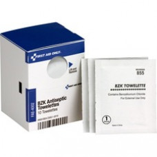 First Aid Only BZK Antiseptic Towelettes - 4.75