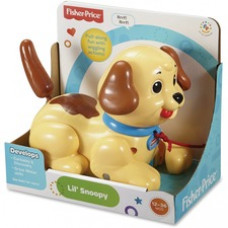 Fisher-Price Lil' Snoopy - Pull Puppy Along for Sounds and Motions - Ears Wiggle - Tail Shakes and Puppy Bbarks