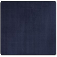 Flagship Carpets Classic Solid Color 12' Square Rug - Traditional - 12 ft Length x 12 ft Width - Square - Navy - Nylon