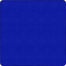 Flagship Carpets Ameristrong Solid Color Rug - Floor Rug - Traditional - 12 ft Length x 12 ft Width - Square - Royal Blue - Fiber, Nylon