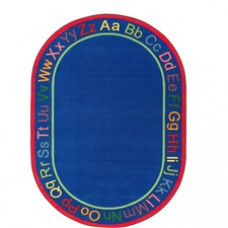 Flagship Carpets Know Your ABCs Oval Rug - 8.33
