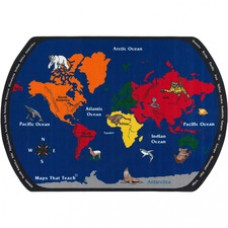 Flagship Carpets Maps That Teach Global Rug - 108